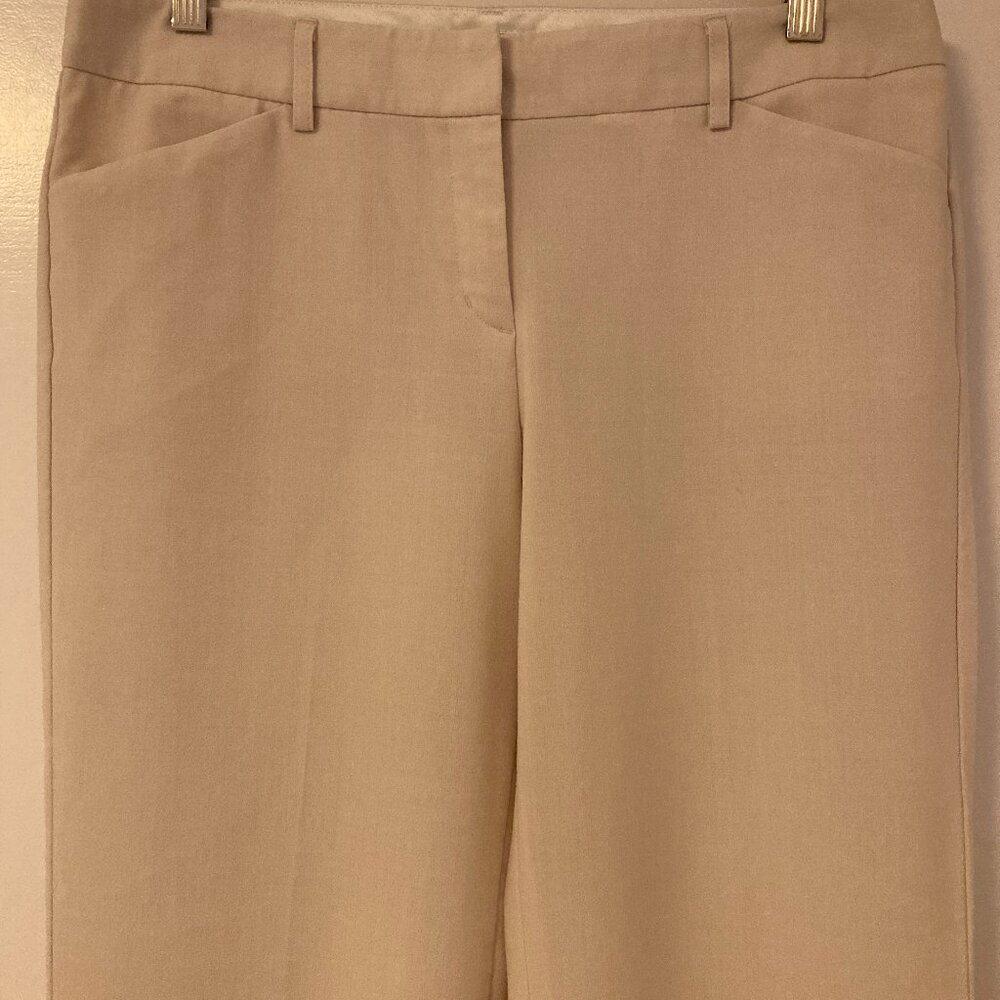 Tailored Wide-Leg Women's Pants in Camel